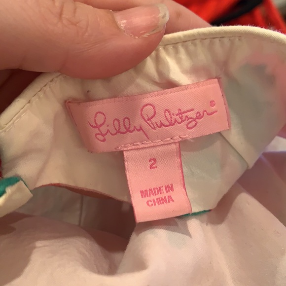 Lilly Pulitzer Pink Floral Dress - Picture 7 of 7